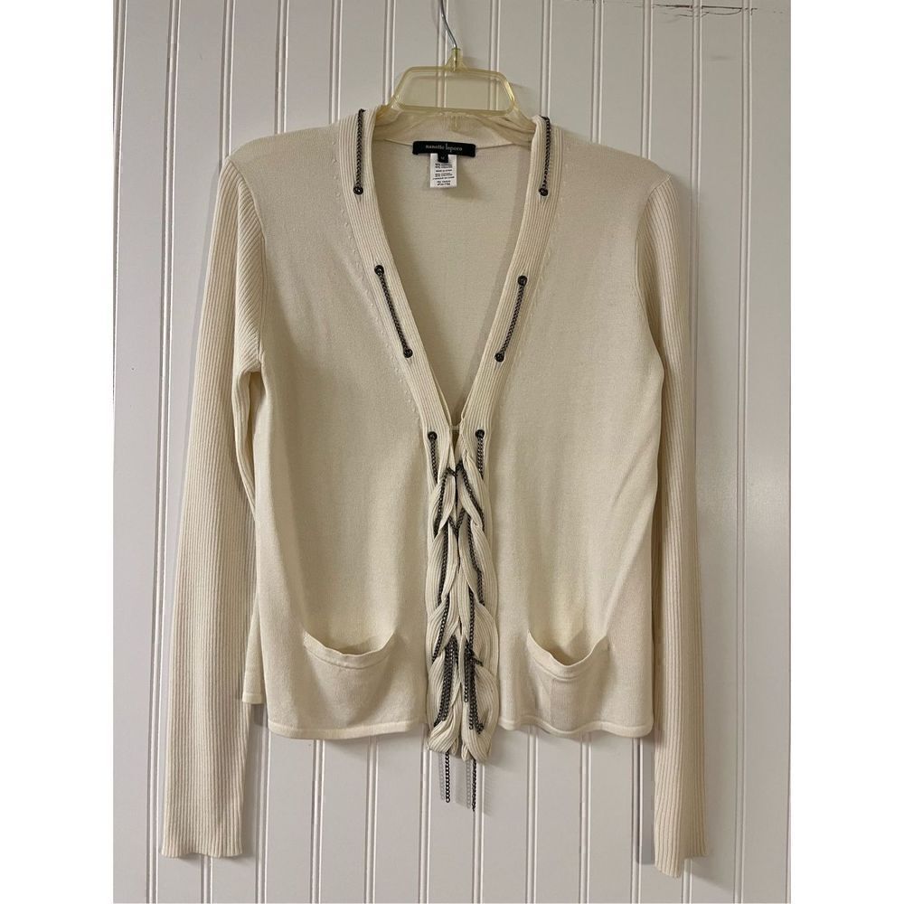 Nanette Lepore cardigan sweater Medium
